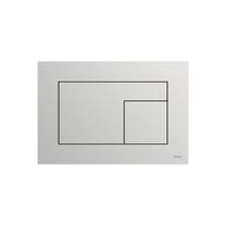 9240734 TECE Velvet Панель смыва с двумя клавишами, цвет каменно-серый