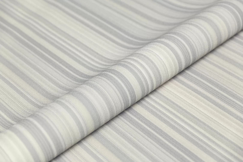 KM8312 Обои виниловые на флизелиновой основе Фреш мотив, серый полоса Kerama Marazzi