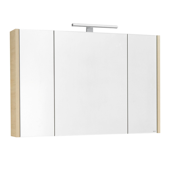 Зеркальный шкаф Roca Etna 100 см, дуб верона 7857305445