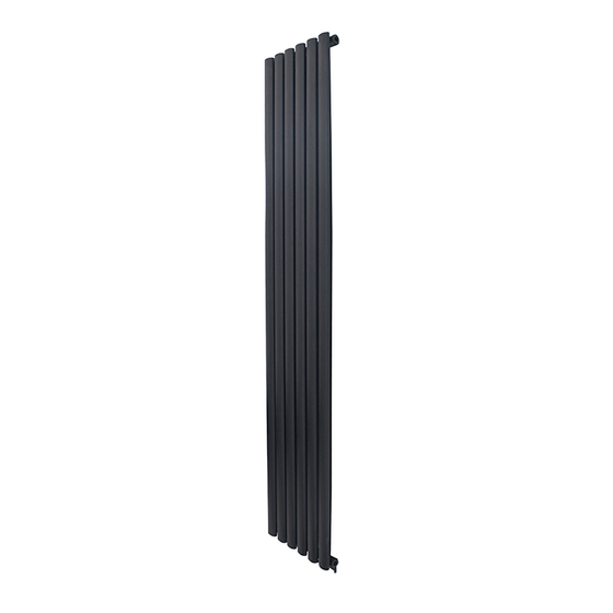 Полотенцесушитель электрический Noken Essence C, 350х1800, E1, черный, 100226491