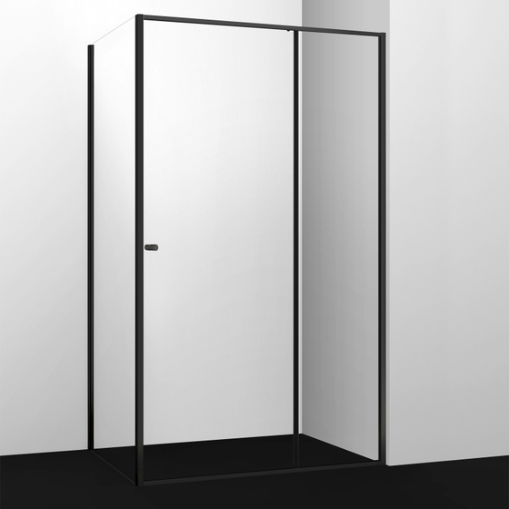 Душевой угол Wasserkraft Dill 61S07, 1200x900x2000 мм, 6 мм, черный профиль