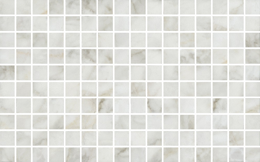MM6432 Декор Кантата мозаичный белый глянцевый Kerama Marazzi 25x40