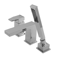 100165567 Noken Acro N Внешняя часть смесителя на борт ванны, хром