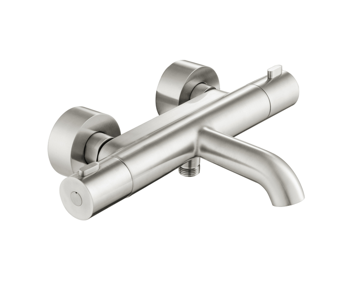 Смеситель для ванный JTP Rod Brushed Nickel, с термостатом, WJ 8501570 BN