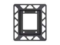 9242647 TECE Монтажная рамка для установки панелей смыва писсуара на уровне стены, пластик, черная