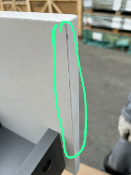 Тумба с раковиной 60 AM.PM Gem M90FHX06022WG + M90WCC0602WG белый лак. Уценка