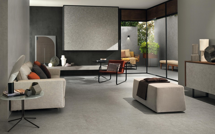 Boost Stone Pearl керамогранит Atlas Concorde 60x120