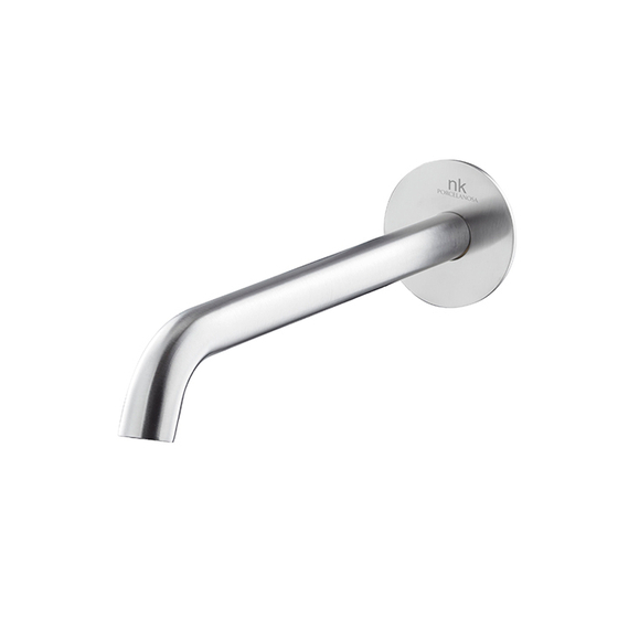 100323279 Noken Round Inox Излив для ванны 23,8 см, полированная нержавеющая сталь