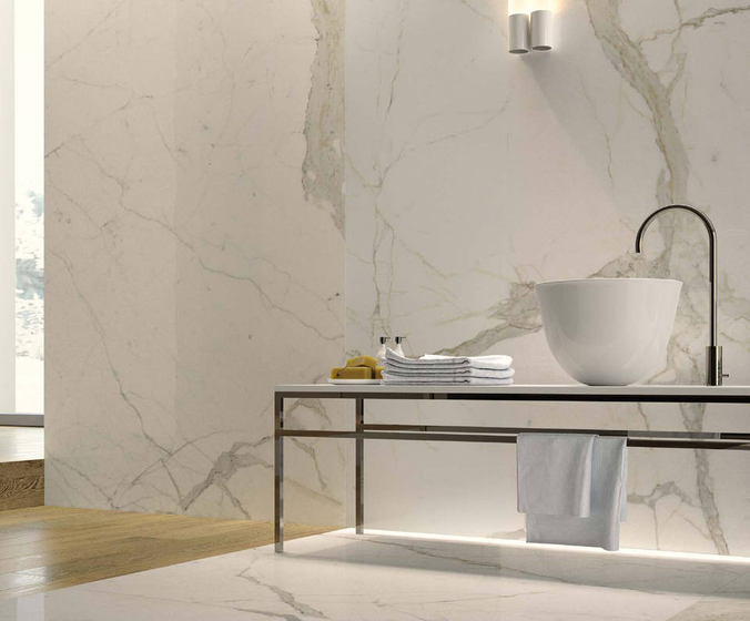 Calacatta Oro Venato 5.6 mm керамогранит LaminamRus 100х300