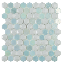 Glaicer Mix Hex мозаика Vidrepur