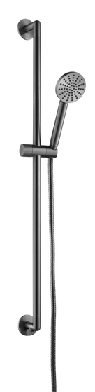 Душевой гарнитур JTP Neo Brushed Black, (штанга, ручной душ, шланг) WJ 6186501B BBL