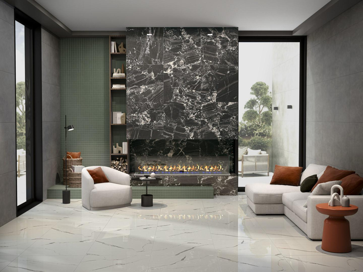 SG572990R Риальто черный матовый обрезной Kerama Marazzi 80x160