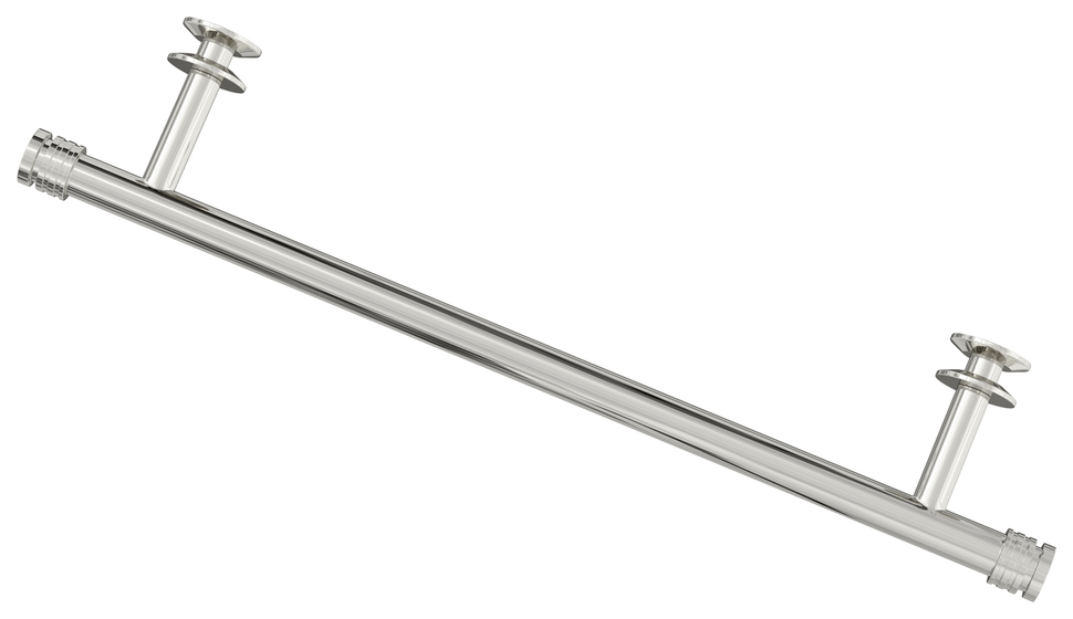 Полка прямая L-37 см, Хром, 00-2012-0370