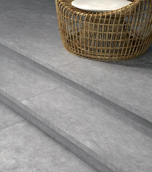 DL500720R\GCF Ступень клееная Фондамента пепельный светлый Kerama Marazzi 33х119,5