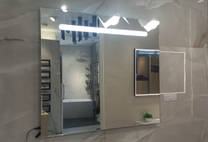 Зеркало Burgbad  SIIX 800  800*700 с подсветкой, подогревом, 2 USB