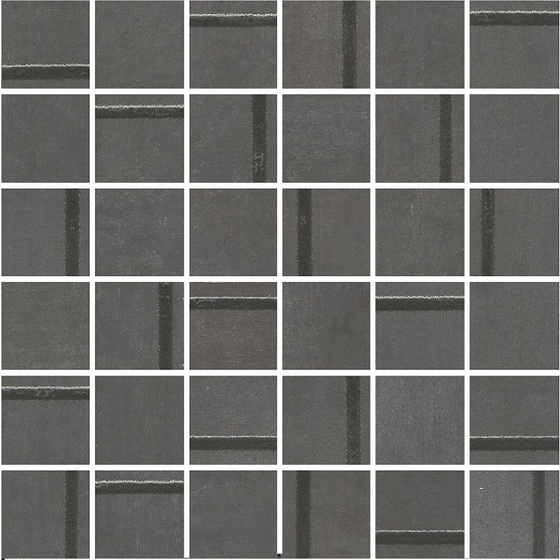 MM13132  Декор Гварди 1 мозаичный антрацит  мат. обрезной Kerama Marazzi 30x30