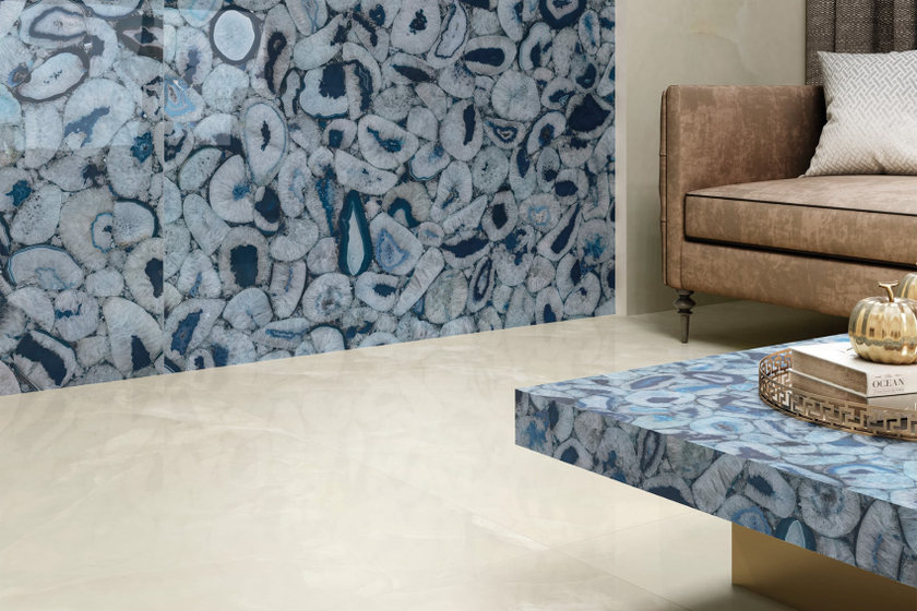 Agata Blu Luc. 6 mm керамогранит Maxfine 150х300