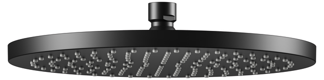 Верхний душ Keuco, Чёрный матовый, d=25 см, 59886 370201