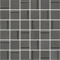 MM13132  Декор Гварди 1 мозаичный антрацит  мат. обрезной Kerama Marazzi 30x30