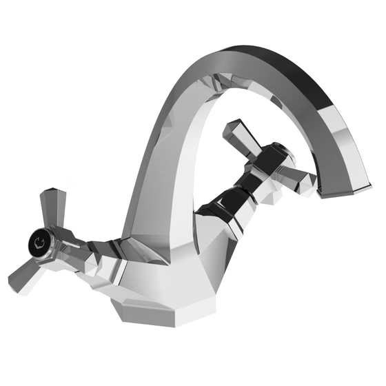 STELLA Eccelsa смеситель д/раковины с дон.клап, золото