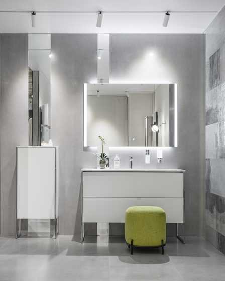 Тумба Duravit XSquare 121x47,8 см white satin matt, с раковиной