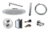 100275135 Noken Rondo Комплект для душа с термостатом, хром