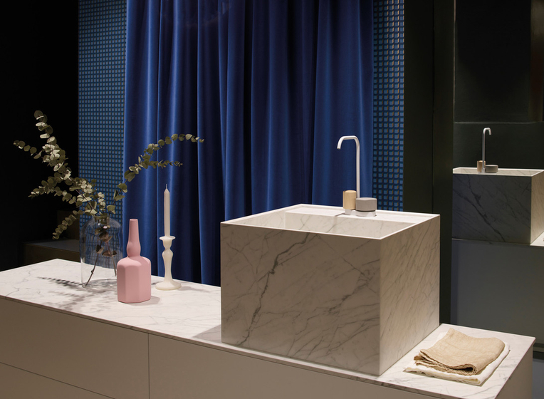 F3171ASN SO Смеситель для раковины, двухкомандный, поворотный излив, (ручки отдельно), Brushed Nickel