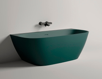 Ванна пристенная Salini Sofia Wall, Solix, 1700x800x580 мм, RAL 6026 Opal Green, 102522MRF