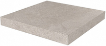DD600320R/GCA Ступень угловая клееная Про Стоун серый светлый обрезной Kerama Marazzi 33x33
