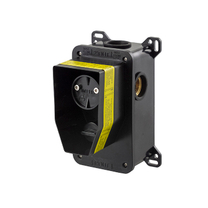 100341352 Noken Round Inox Внутренняя часть встроенного смесителя для ванны/душа