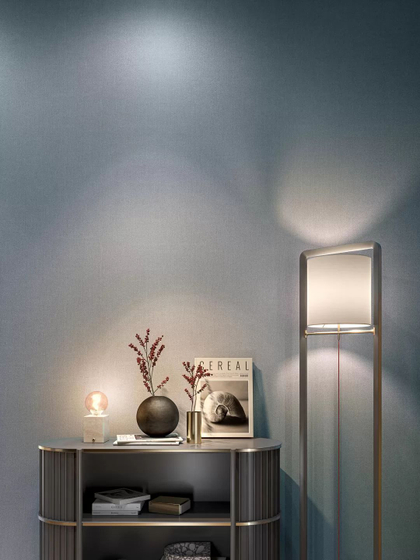 KM8517 Обои виниловые на флизелиновой основе Шафран база, синий Kerama Marazzi