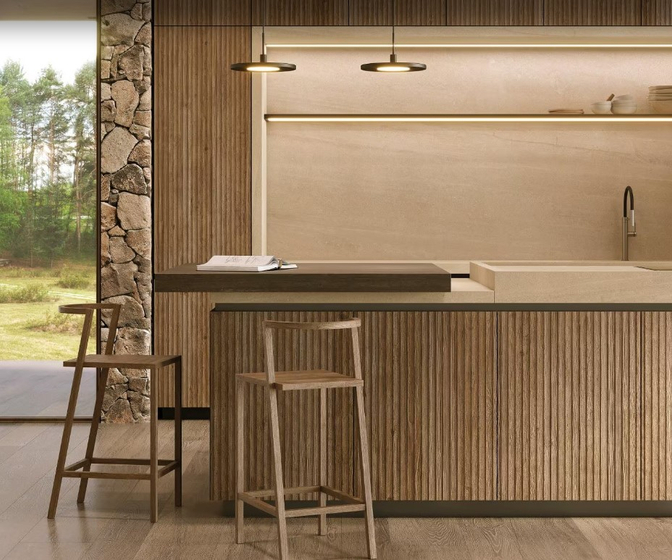 Aged Clay Nature керамогранит 6 мм  XLight 120х270