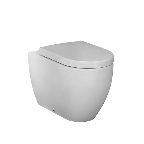 Унитаз приставной Noken Arquitect 100048291, сидение с микролифтом 100122004