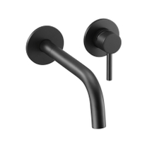 Смеситель для раковины JTP Rod Matt Black, с внутренними элементами WJ 8501800 MB