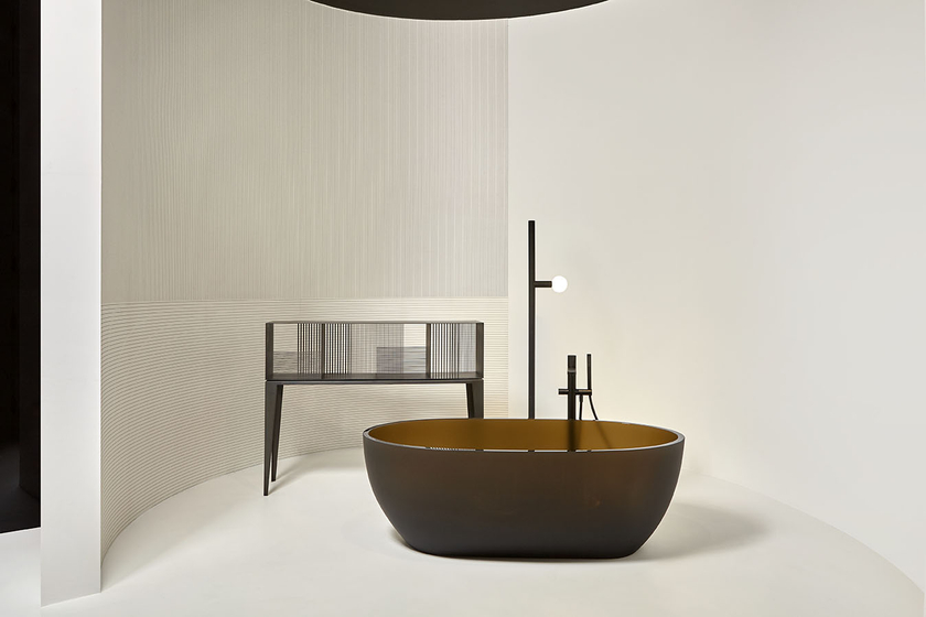 Ванна AntonioLupi Reflex 1670x860x530 мм, Icemood, Nebbia