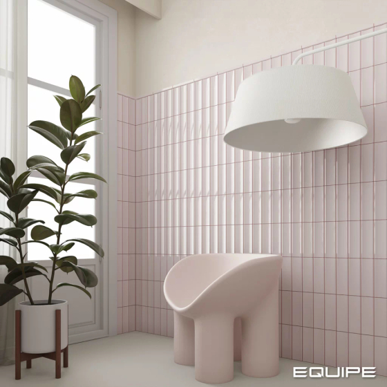 Vibe In Fair Pink Matt  плитка Equipe 6,5х20