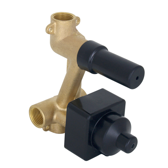 100107958 Noken Project Line Внутренняя часть встроенного смесителя для ванны/душа