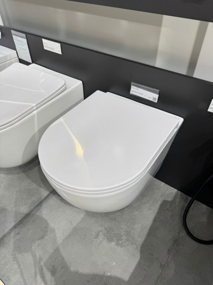 Унитаз подвесной Aquore Genova (49х36х37) белый, торнадо смыв 01411