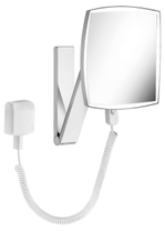 17613 019001 Косметическое зеркало Keuco iLook_move с подсветкой, квадратное, хром