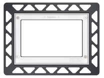 9240646 TECE Монтажная рамка для монтажа на уровне стены, пластик, цвет панели белый