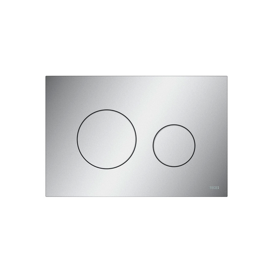 9240922 TECE Loop 2.0 Пластиковая панель смыва, цвет панели хром матовый, цвет клавиш хром матовый