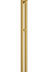 Полотенцесушитель Нюанс 3.0 1200, тен правый, Золото, 03-5843-1253