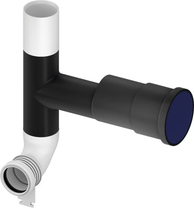 9820078 TECE Сливной патрубок с вентиляционным отводом вправо DN 70