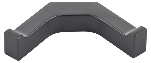 11115 130000 Keuco Edition 11 Крючок для полотенца двойной, хром черный шлифованный