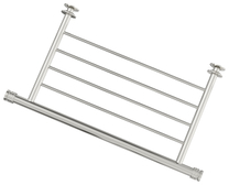 Полка прямая 4П L-37 см, Хром, 00-2012-4370