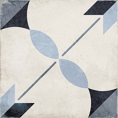 Art Nouvau Arcade Blue керамогранит Equipe 20x20