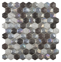 Forest Mix Hex мозаика Vidrepur