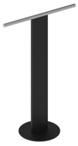 04987 370101 Keuco Напольная стойка полотенцедержатель, черный/хром