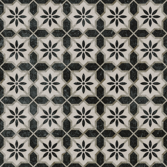 VT/A294/SG1544N Декор Фреджио 1 черно-белый Kerama Marazzi 20x20