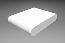 KEUСO стул белый д/душа